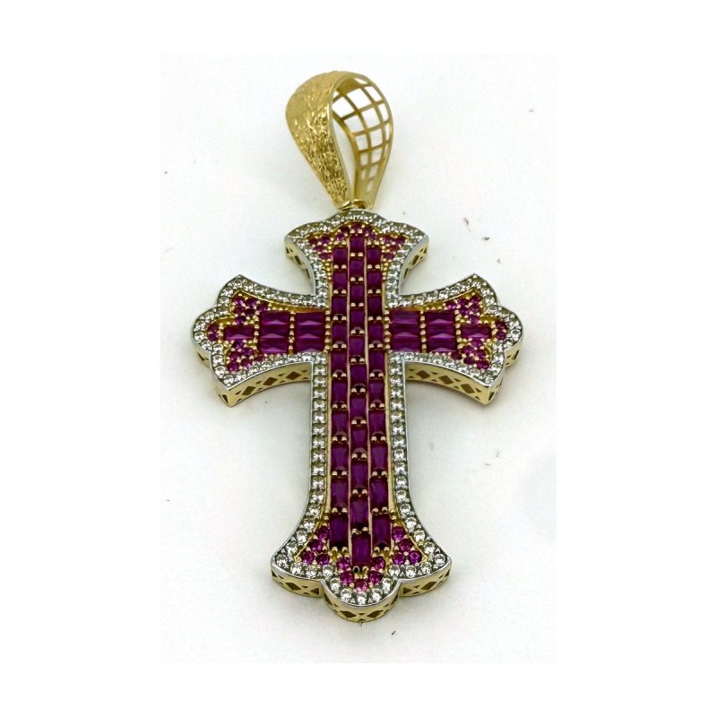 Medalla cruz roja de oro 18k